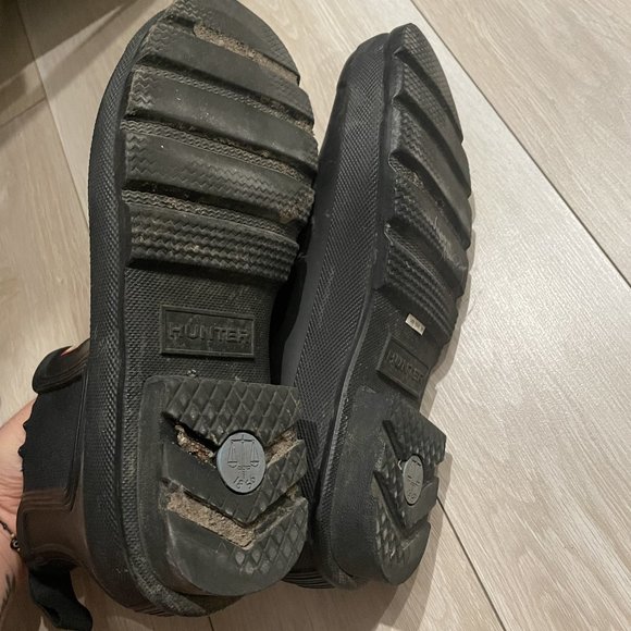 Hunter Boots - Black Male - 9.5 - Picture 2 of 4